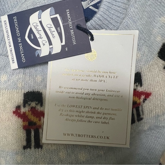 GUARDSMAN FAIRISLE JUMPER
ICY BLUE - Picture 14 of 15